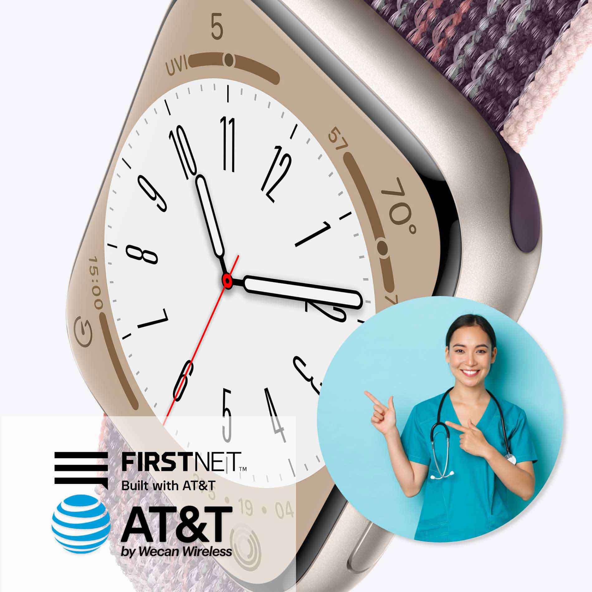 AT&T FirstNet - 护士, 医生, 医生助理, 教师, 消防员